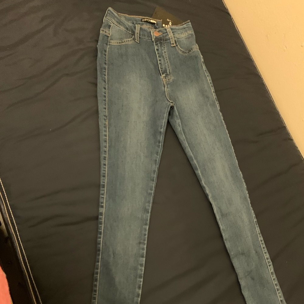 High waisted skinny fashion nova jeans